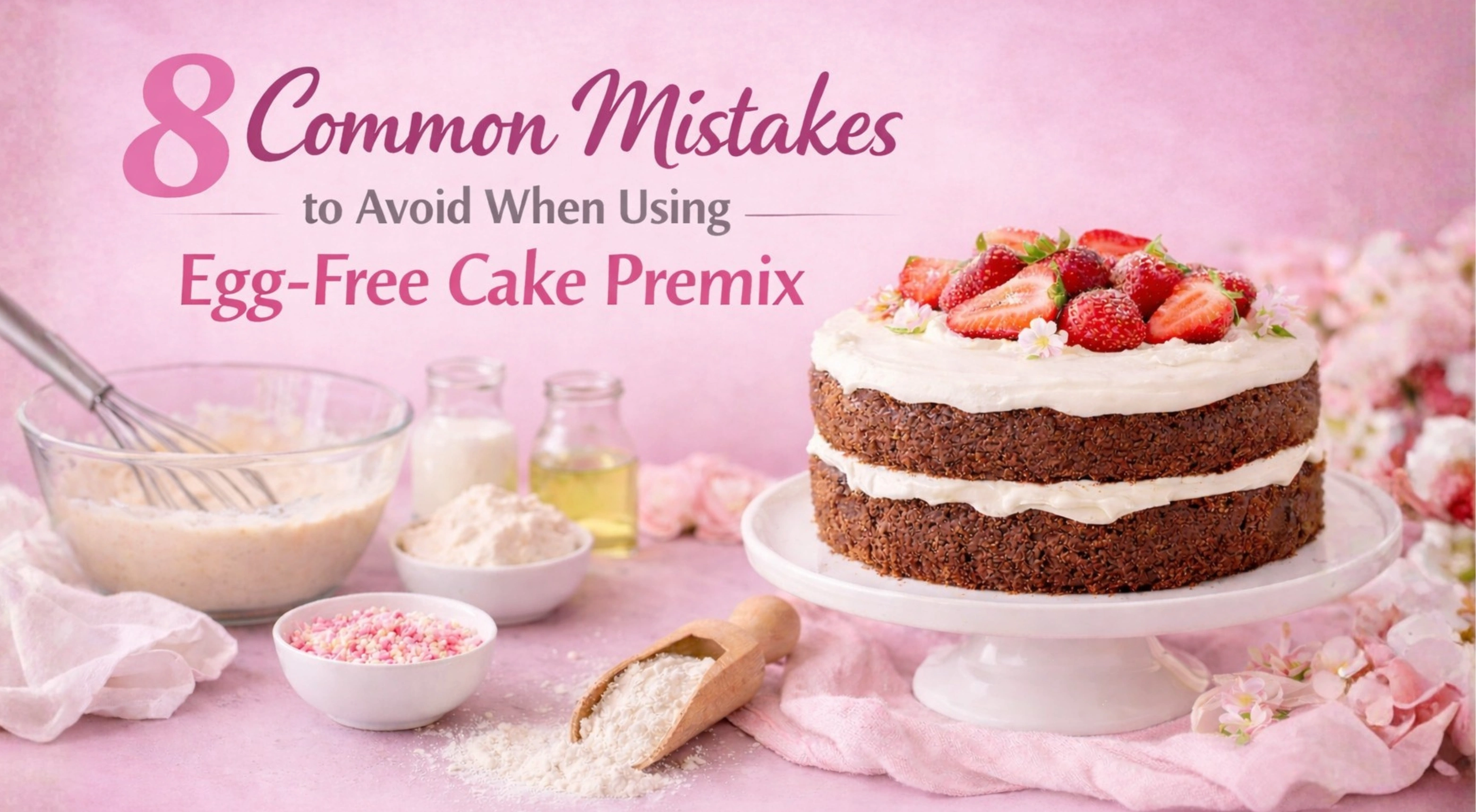 5 Common Mistakes to Avoid When Using eggfree Cake Premix