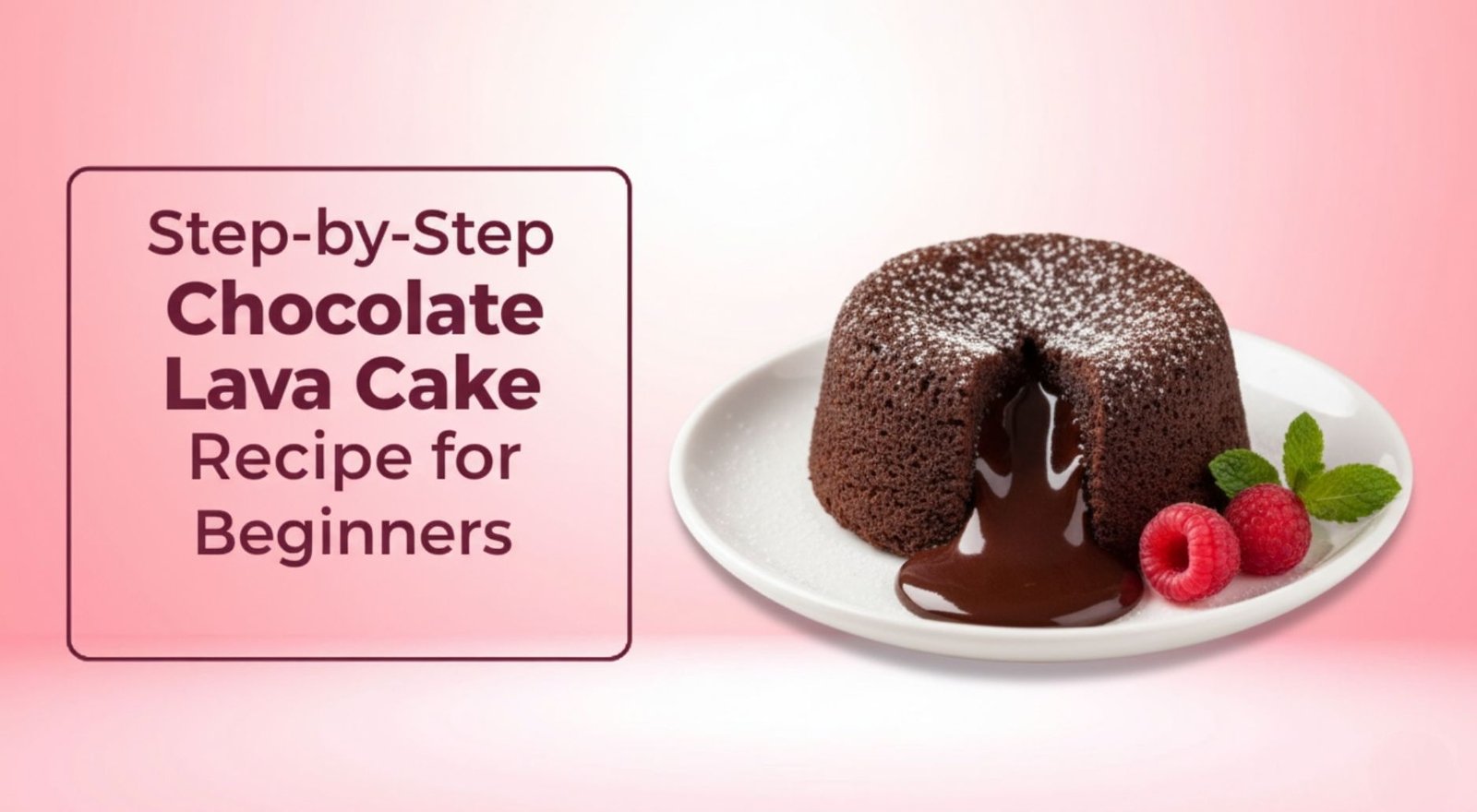 Step-by-Step Chocolate Lava Cake Recipe for Beginners
