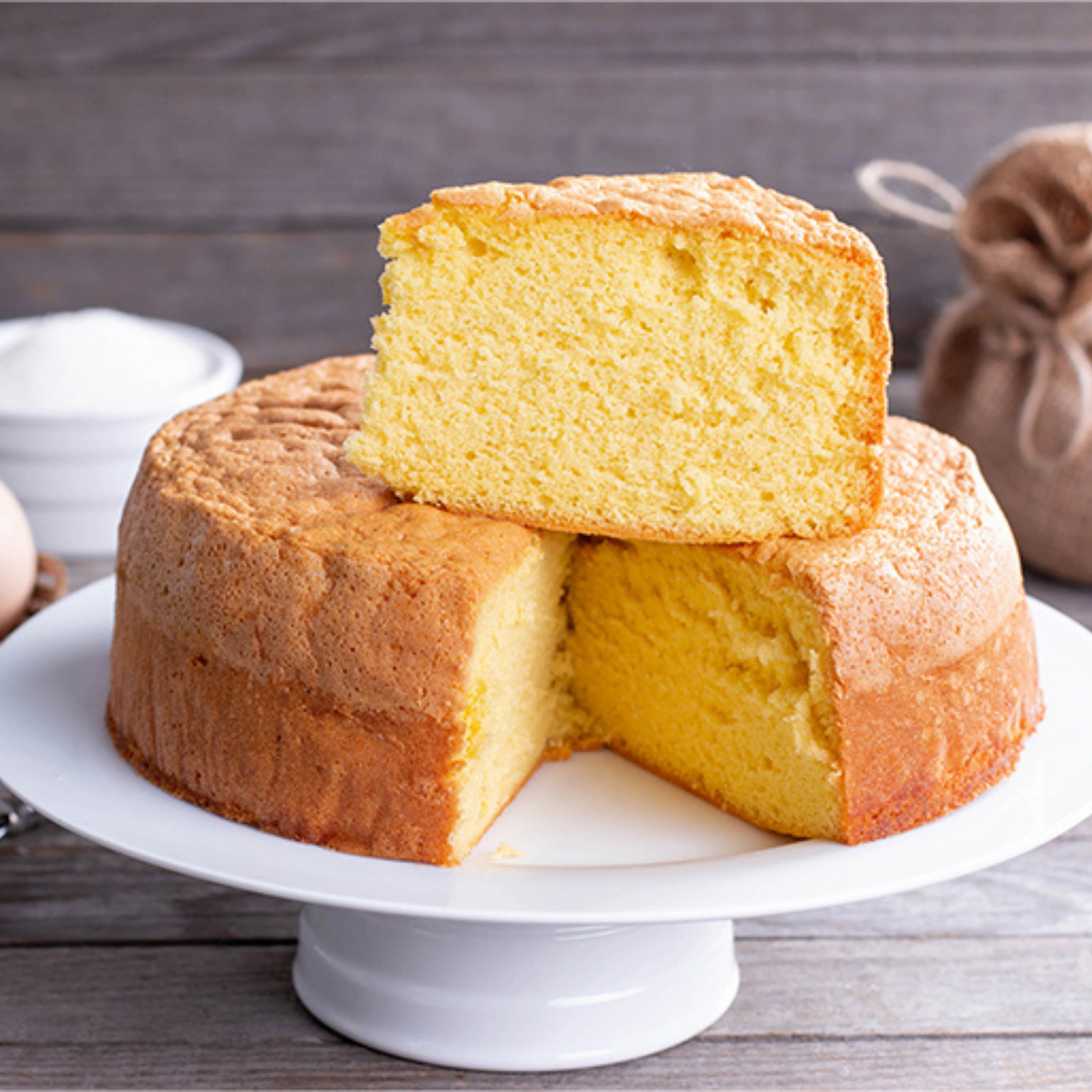 Egg-less Vanilla Cake
